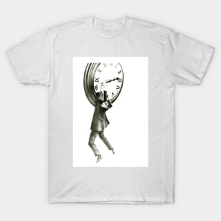 I want to stop time - hommage to Harold Lloyd. T-Shirt